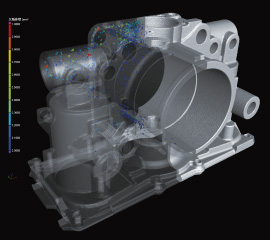 鋳造製品の鋳巣解析